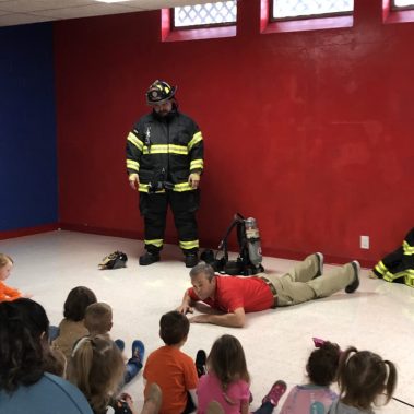 fire safety presentation stay low