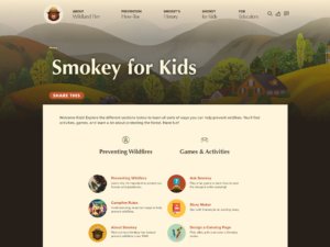 Smokey the Bear Website