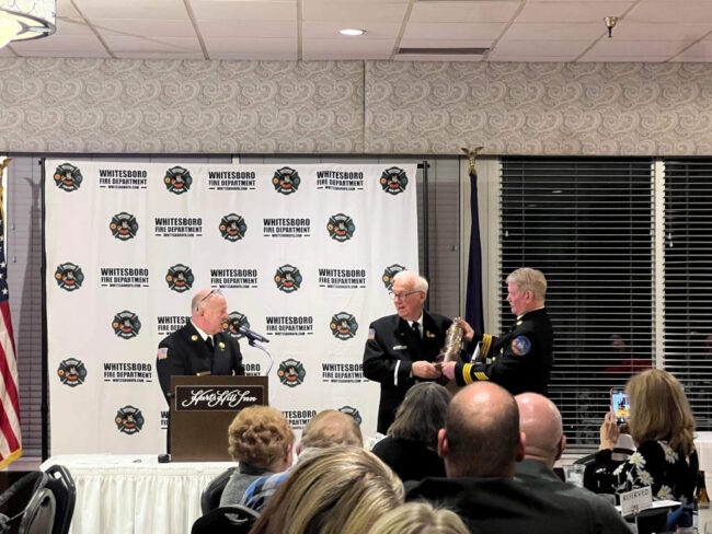 Whitesboro FD award presentation