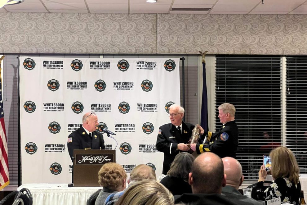 Whitesboro FD award presentation